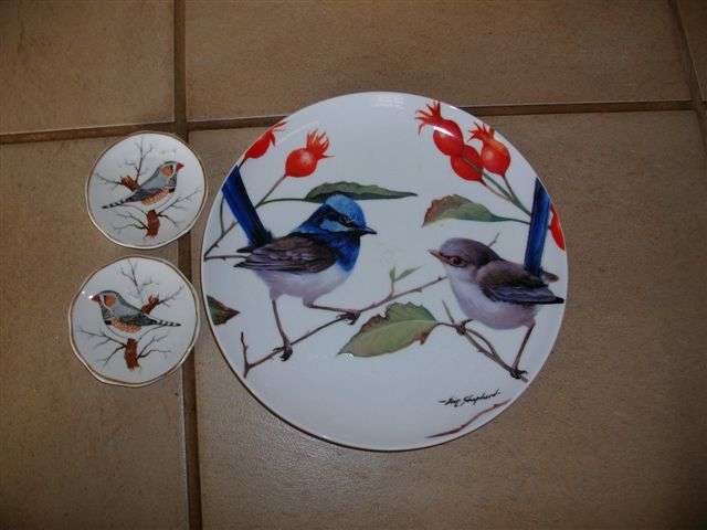 Nice collection of bird wall plates